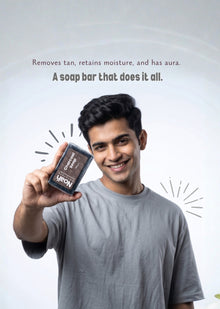 Charcoal soap