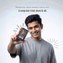 Charcoal soap