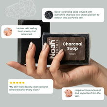 Charcoal soap